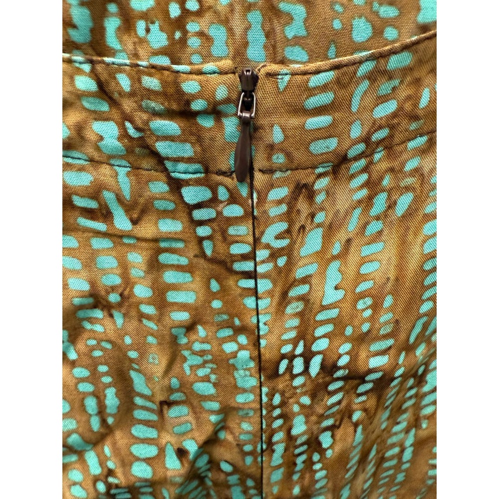 Bali Batik Hand-Painted Sundress Size Small –‎ Artisan Resort Wear Summer Dress - Picture 6 of 10